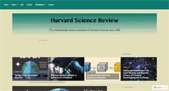 Desktop Screenshot of harvardsciencereview.com